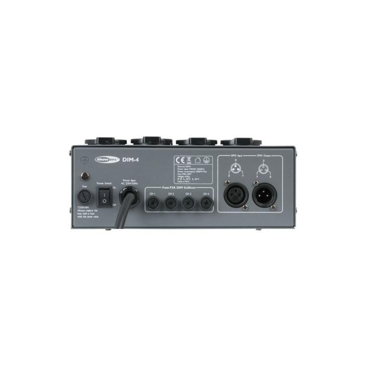 Showtec - DIM-4 - Dimmer 220V DMX-512 | Z-Bombilla
