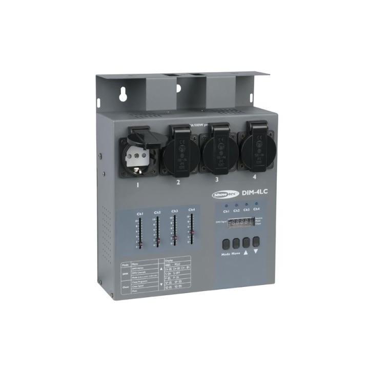 Showtec - DIM-4LC - Dimmer 220V DMX-512 | Z-Bombilla