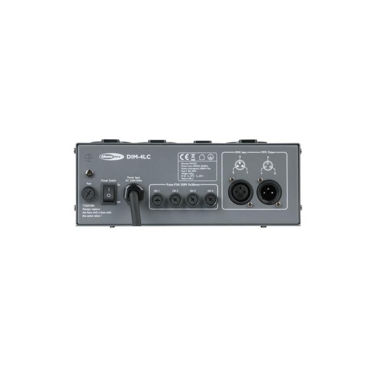 Showtec - DIM-4LC - Dimmer 220V DMX-512 | Z-Bombilla