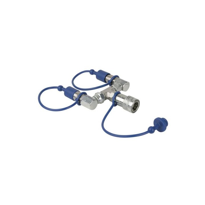 Showtec - CO2 3/8 Q-Lock 2-way combiner - Nebulizador - Acessórios | Z-Bombilla