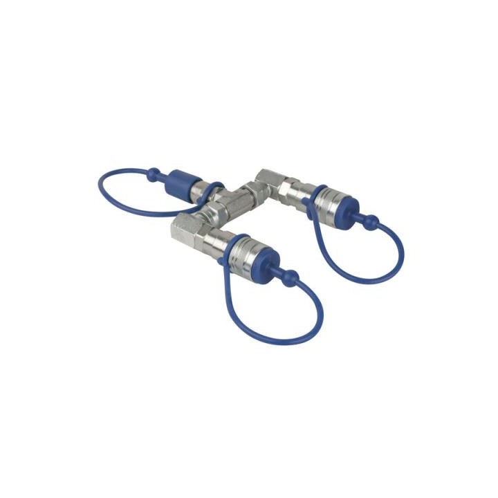 Showtec - CO2 3/8 Q-Lock 2-way splitter - Nebulizador - Acessórios | Z-Bombilla
