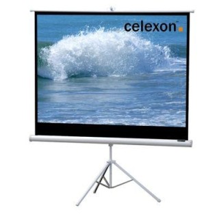 Celexon - Tripode Basica-Blanca 158x118 - Tela de Projeção - Com Tripé | Z-Bombilla