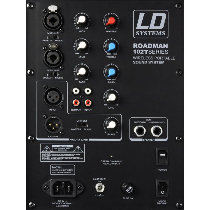 LD Systems - LDRM102B5 - Sistemas de som Portátil | Z-Bombilla