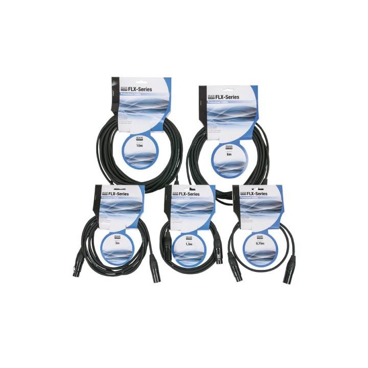 Dap Audio - XLR Mic cable X-type  3mtr - Câble Audio - Canon - Canon | Z-Bombilla