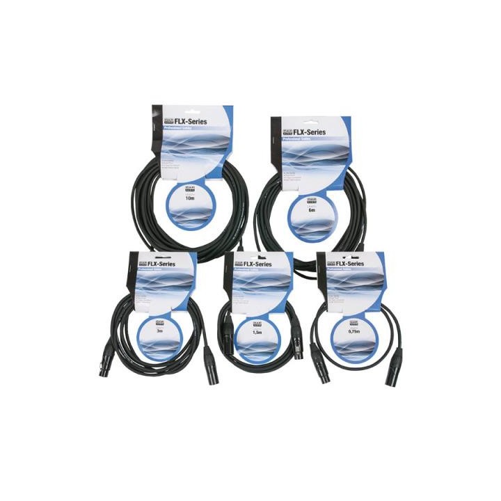 Dap Audio - XLR Mic cable X-type 6mtr - Cable d'Àudio - Canon - Canon | Z-Bombilla