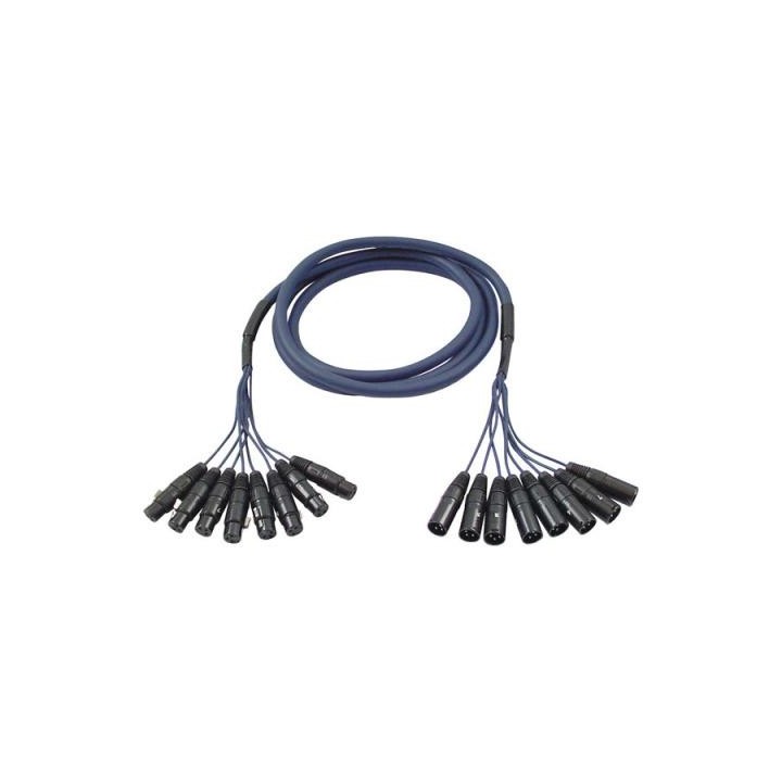 Dap Audio - Studiosnake 8 Way 3m - Multicore Cables Up to 12 ways | Z-Bombilla