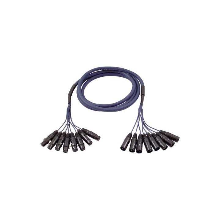 Dap Audio - Studiosnake 8 Way 6m - Multicore Cables Up to 12 ways | Z-Bombilla