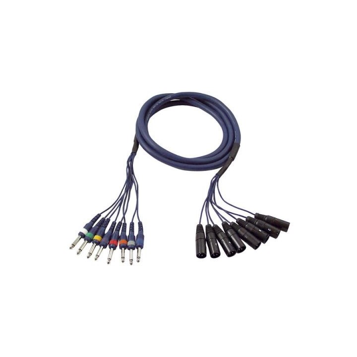 Dap Audio - Studiosnake  8 Way FL62600 - Multicore Cables Up to 12 ways | Z-Bombilla