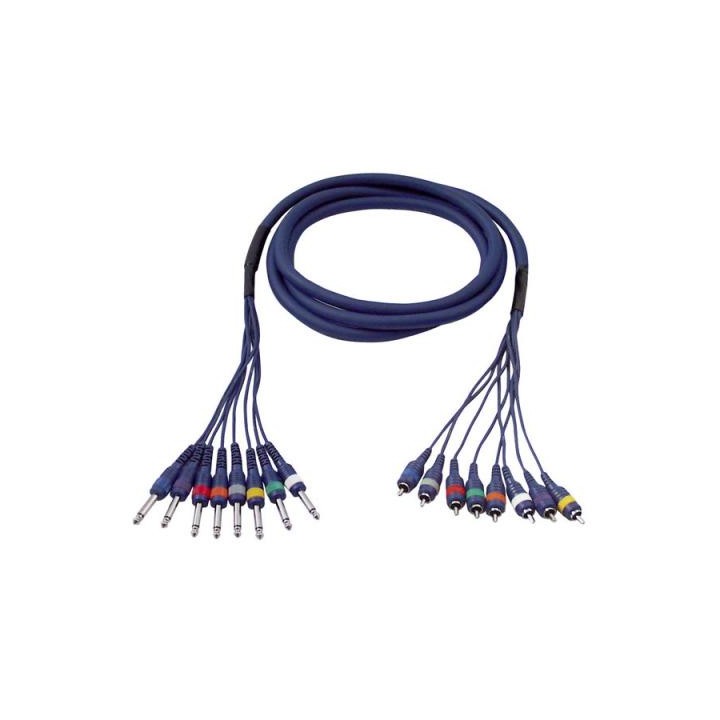 Dap Audio - Studiosnake  8 Way FL64600 - Multicore Cables Up to 12 ways | Z-Bombilla