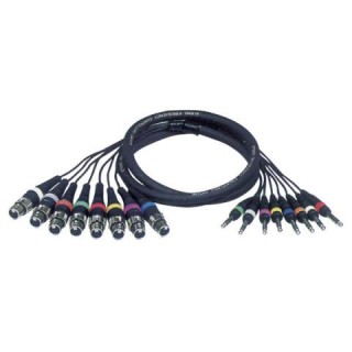 Dap Audio - Studiosnake  8 Way FL67300 - Multicore Cables Up to 12 ways | Z-Bombilla