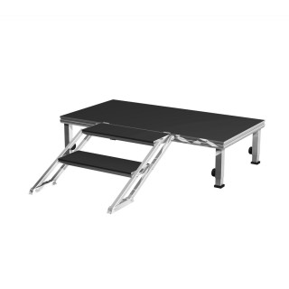 Duratruss - DS-PROSTAGE FLEXSTAIR 40-60 - Escadas Dobráveis - Escada Plataforma | Z-Bombilla