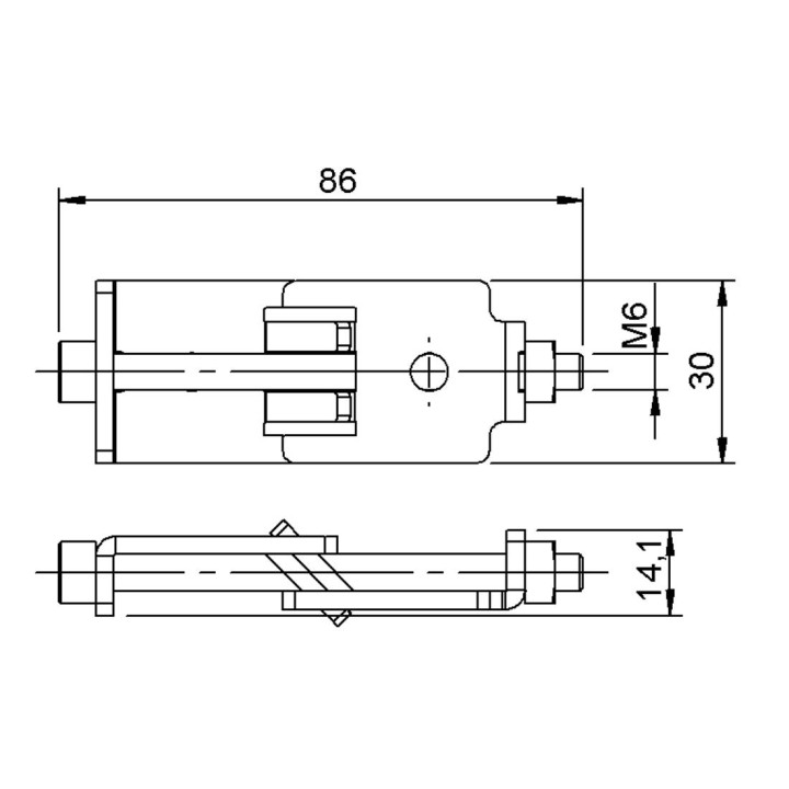 Duratruss - DS-PROSTAGE CONNECTOR - Acessórios Plataformas | Z-Bombilla