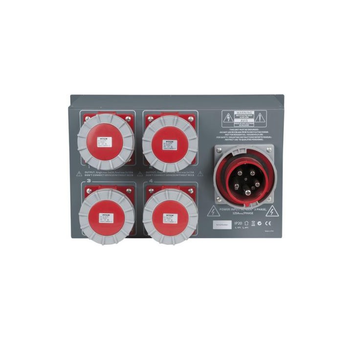 Showtec - PSA-125A4C - Power Distributor Triphasic 380V 400V | Z-Bombilla