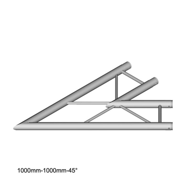 Duratruss - DT 32/2-C19H-L45 - Marca Duratruss - Aluminum Truss Parallel - Tralicci ed Adattatori | Z-Bombilla