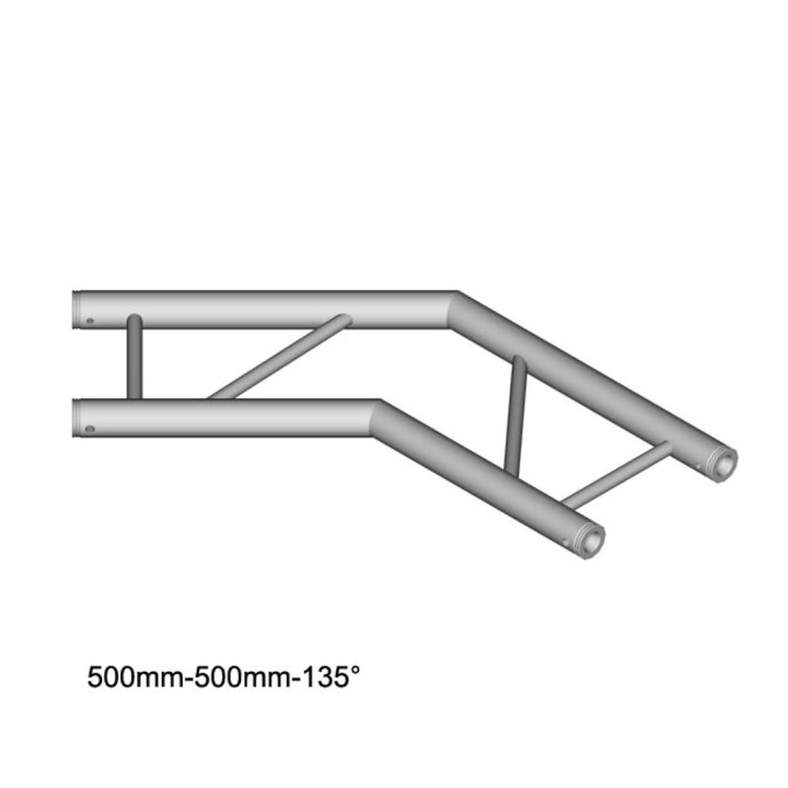 Duratruss - DT 32/2-C23H-L135 - Marque Duratruss - Structures Aluminium 2 points - Structures en Aluminium | Z-Bombilla