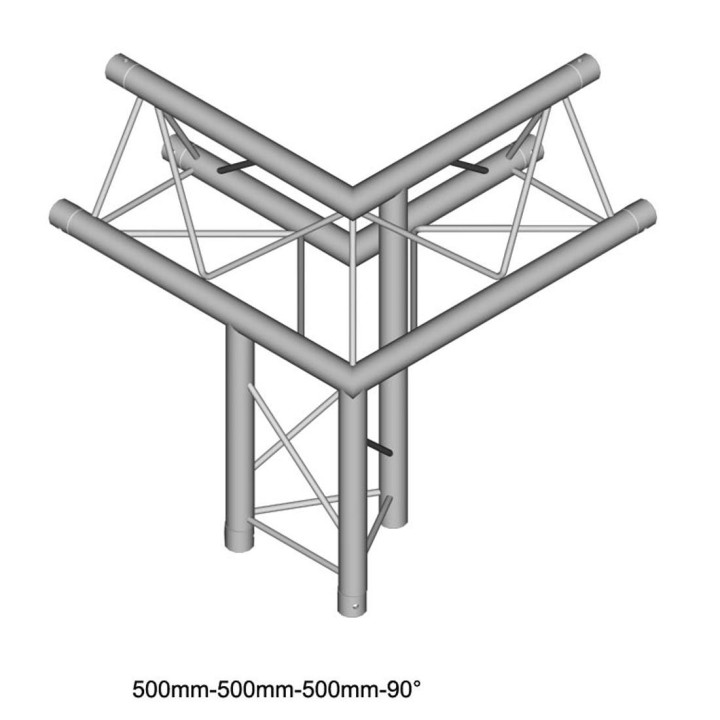 Duratuss - DT 23-C31-ULDR - Truss Alumini Triangular 22 x 22 cm | Z-Bombilla