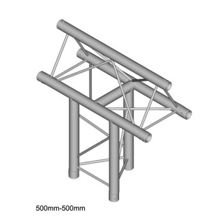 Duratuss - DT 23-T37V - 3 Points Aluminium Truss 22 x 22 cm | Z-Bombilla