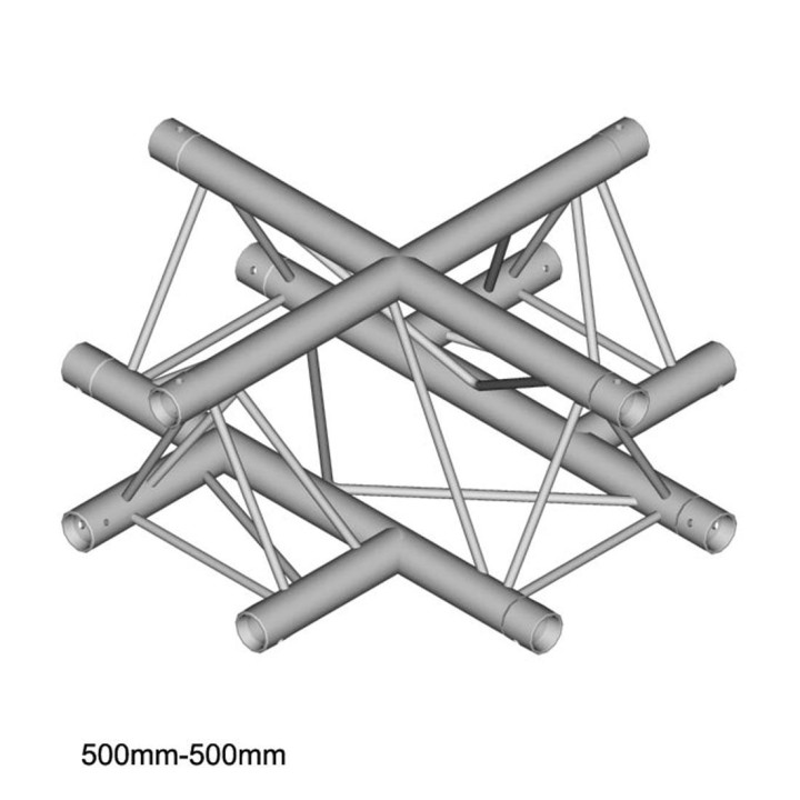 Duratuss - DT 23-C41 - 3 Points Aluminium Truss 22 x 22 cm | Z-Bombilla