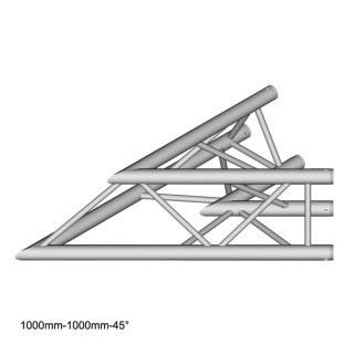 Duratuss - DT 33/2-C19-L45 - Marca Duratruss - Truss Alumini Triangular - Estructures d'alumini | Z-Bombilla