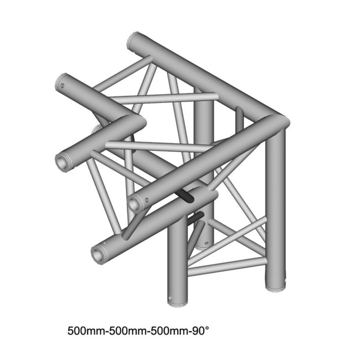 Duratruss - DT 33/2-C33-LD - Marca Duratruss - 3 Points Aluminium Truss - Aluminium Structures | Z-Bombilla