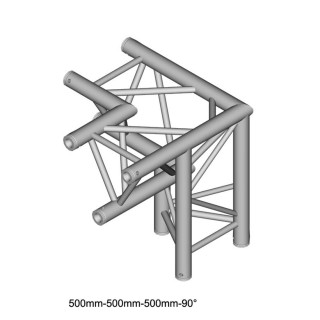 Duratruss - DT 33/2-C34-LD - Marca Duratruss - 3 Points Aluminium Truss - Estruturas de alumínio | Z-Bombilla