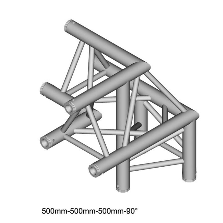 Duratruss - DT 33/2-C32-LU - Marca Duratruss - 3 Points Aluminium Truss - Estruturas de alumínio | Z-Bombilla