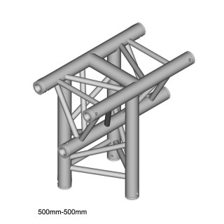 Duratruss - DT 33/2-T35-T - Marca Duratruss - 3 Points Aluminium Truss - Estruturas de alumínio | Z-Bombilla