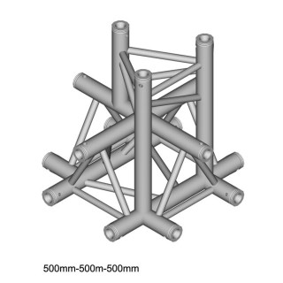 Duratruss - DT 33/2-C53-XD - Marca Duratruss - 3 Points Aluminium Truss - Estruturas de alumínio | Z-Bombilla