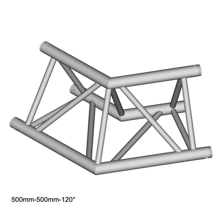 Duratruss - DT 43/2-C22-L120 - Marca Duratruss - 3 Points Aluminium Truss - Estruturas de alumínio | Z-Bombilla