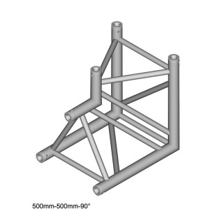 Duratruss - DT 43/2-C25-L90 - Marca Duratruss - 3 Points Aluminium Truss - Estruturas de alumínio | Z-Bombilla