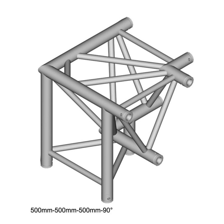 Duratruss - DT 43/2-C34-DLDL - Marca Duratruss - 3 Points Aluminium Truss - Estruturas de alumínio | Z-Bombilla