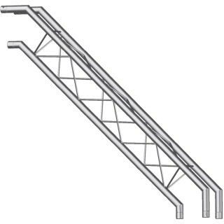 Duratruss - DT 23-C23ARC - 3 Points Aluminium Truss 22 x 22 cm | Z-Bombilla