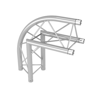 Duratruss - DT 23-C24R-L90 - 3 Points Aluminium Truss 22 x 22 cm | Z-Bombilla