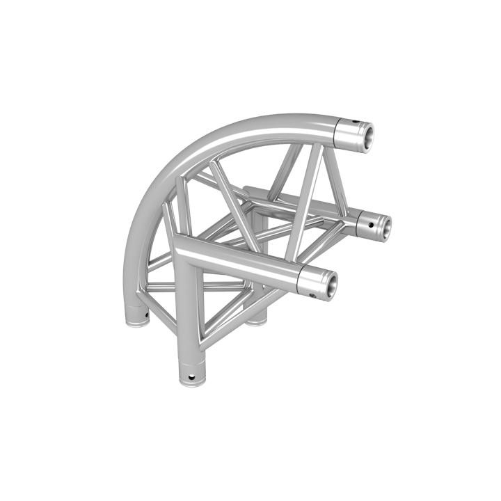 Duratruss - DT 33/2-C24R-L90 - Marque Duratruss - Structures Aluminium 3 points - Structures en Aluminium | Z-Bombilla