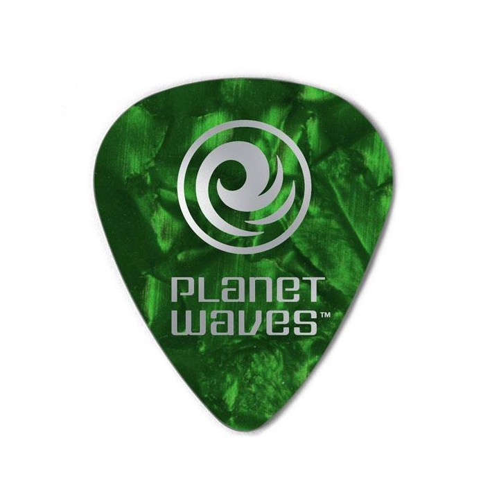 Planetwaves - Green Pearl Celluloid medium - Pues | Z-Bombilla