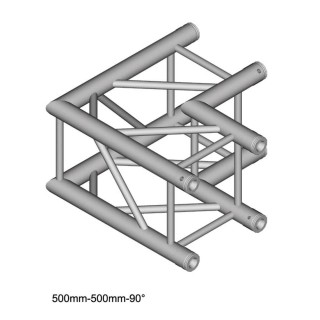 Duratruss - DT 34/3-C21-L90 - Marca Duratruss - 4 Points Aluminium Truss | Z-Bombilla