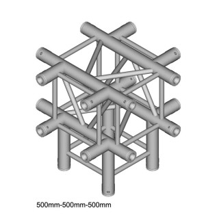 Duratruss - DT 34/3-C51-XD - Marca Duratruss - 4 Points Aluminium Truss | Z-Bombilla
