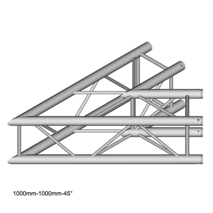 Duratruss - DT 34/2-C19-L45 - Marque Duratruss - Structures Aluminium 4 points | Z-Bombilla