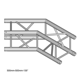 ZB - DT 34/2-C23-L135 - Marca Duratruss - 4 Points Aluminium Truss | Z-Bombilla