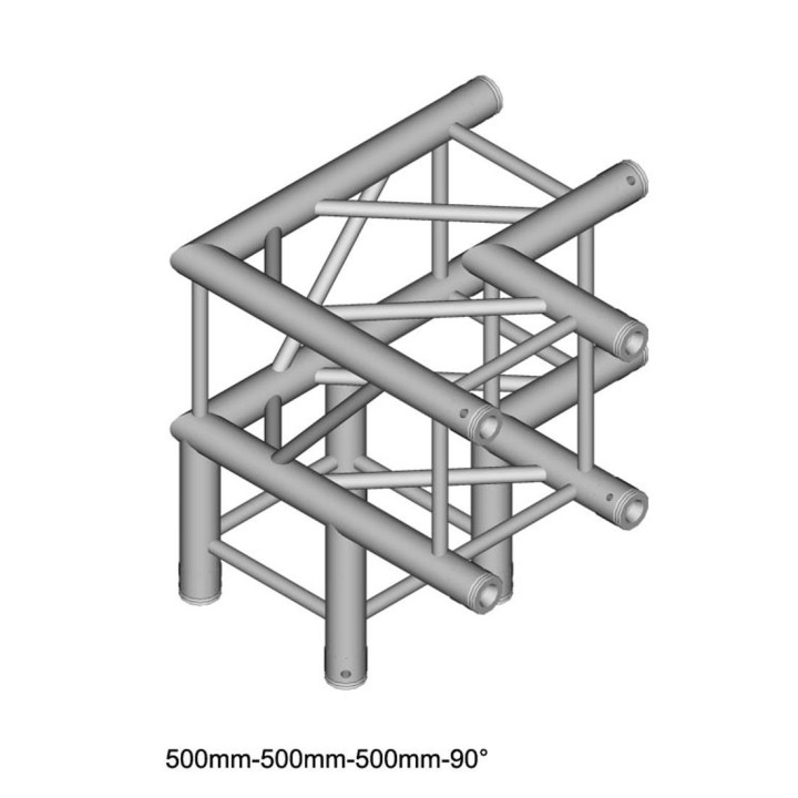 ZB - DT 34/2-C30-LD - Marca Duratruss - 4 Points Aluminium Truss | Z-Bombilla