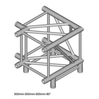 Duratruss - DT 44/2-C30-LD90 - Marca Duratruss - 4 Points Aluminium Truss | Z-Bombilla
