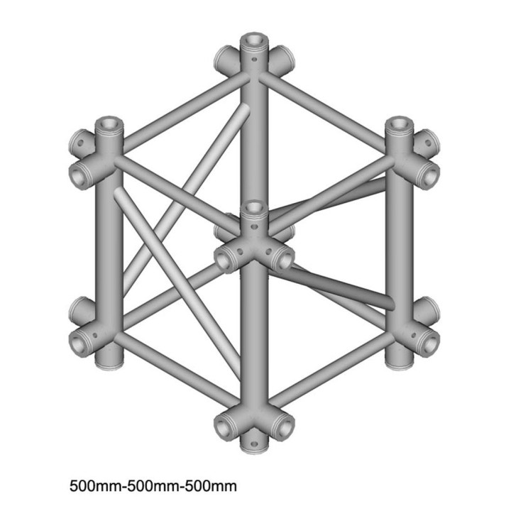 Duratruss - DT 44/2-C61-X40 - Marca Duratruss - 4 Points Aluminium Truss | Z-Bombilla
