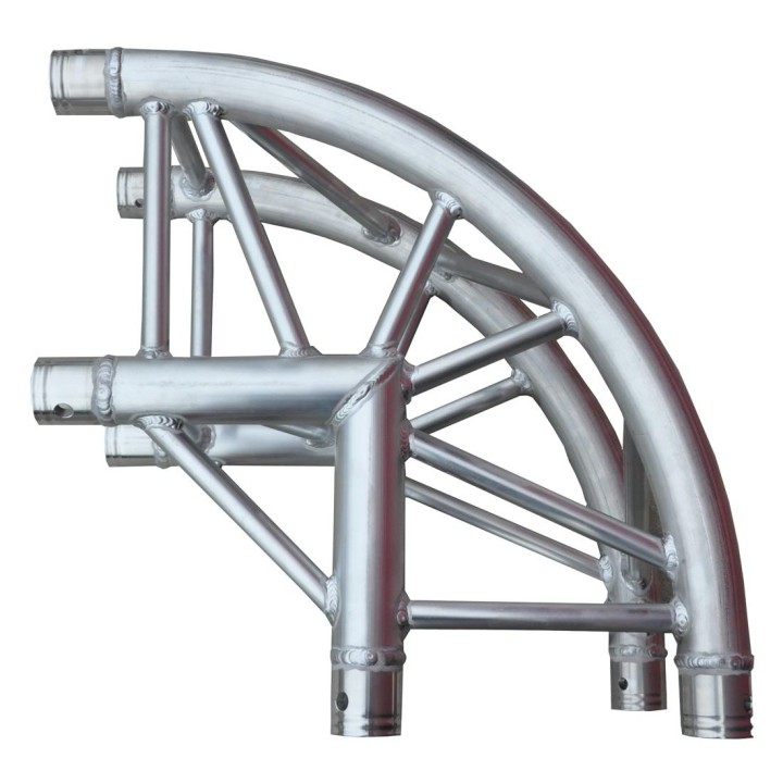 Duratruss - DT 34/2-C21R-L90 - Marca Duratruss - 3 Points Aluminium Truss - Aluminium Structures | Z-Bombilla