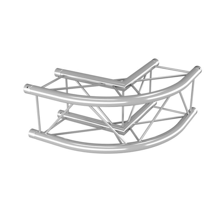 Duratruss - DT 24-C21R-L90 - Marca Duratruss - 3 Points Aluminium Truss - Estruturas de alumínio | Z-Bombilla