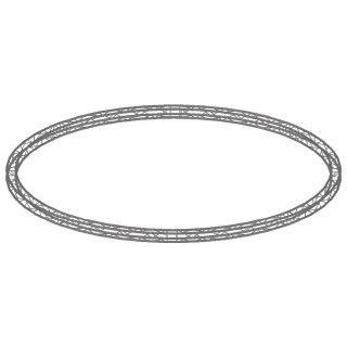 Duratruss - DT 14-Circle Part-1m-90dgr. - Truss Accessori | Z-Bombilla