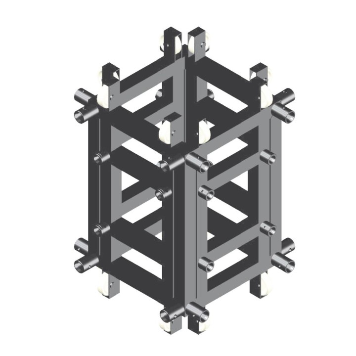 Duratruss - DT 44-SLEEVE - Ground Support Tower | Z-Bombilla