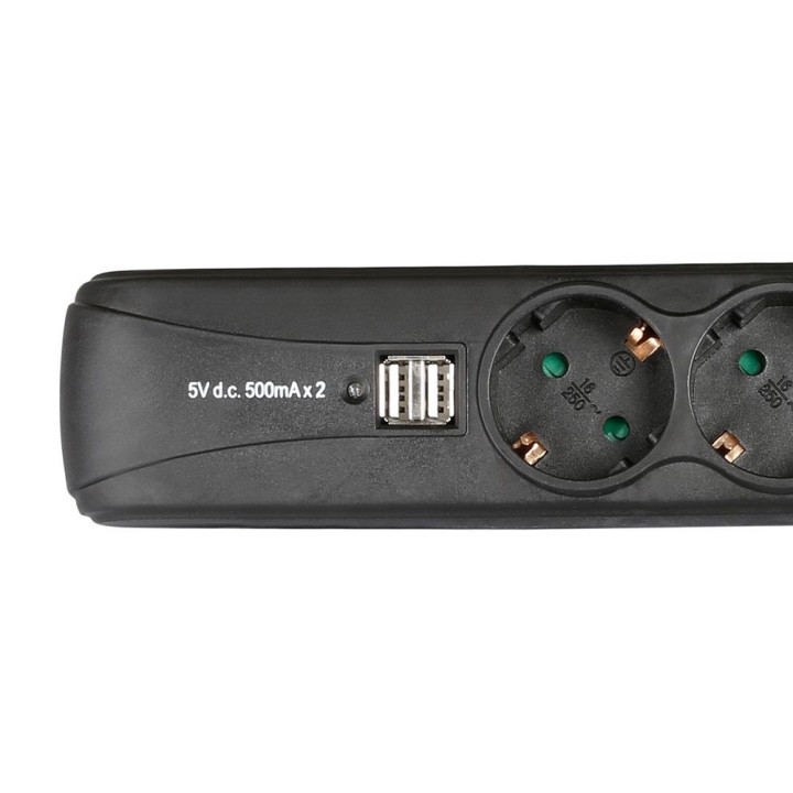 Adam Hall - 8747S3USB - Base Socket | Z-Bombilla