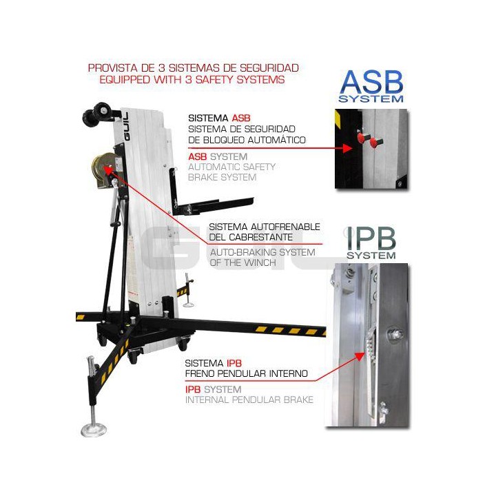 Guil - ULK 400 - Winch Stand | Z-Bombilla