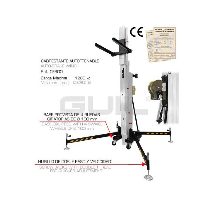 Guil - ULK 400 - Winch Stand | Z-Bombilla