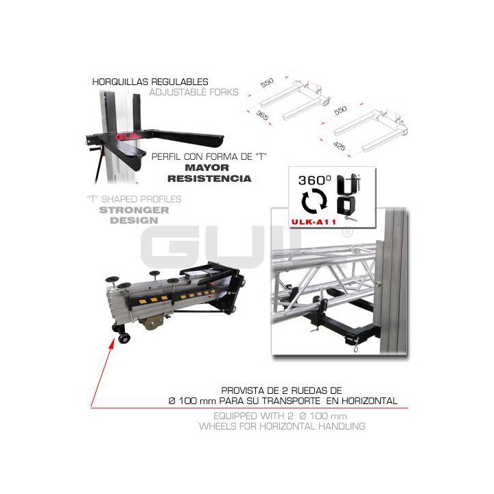 Guil - ULK 400 - Winch Stand | Z-Bombilla